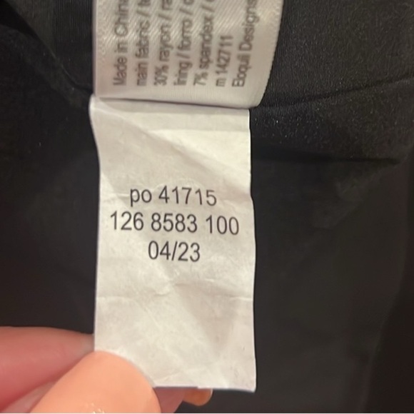 Eloquii women’s black two button blazer size 22 NWT - Picture 7 of 9